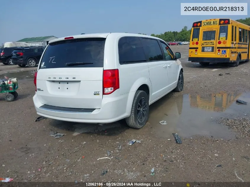 2C4RDGEG0JR218313 2018 Dodge Grand Caravan Gt