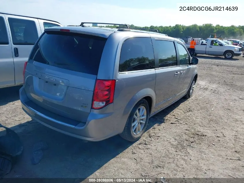 2C4RDGCG6JR214639 2018 Dodge Grand Caravan Sxt