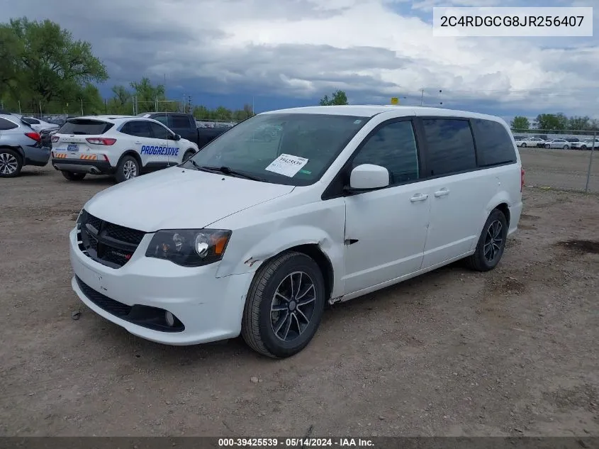 2018 Dodge Grand Caravan Sxt VIN: 2C4RDGCG8JR256407 Lot: 39425539