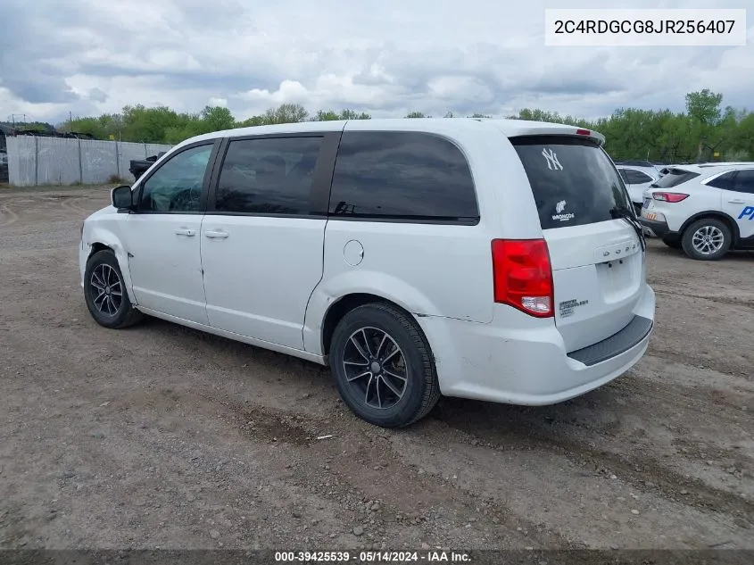 2C4RDGCG8JR256407 2018 Dodge Grand Caravan Sxt