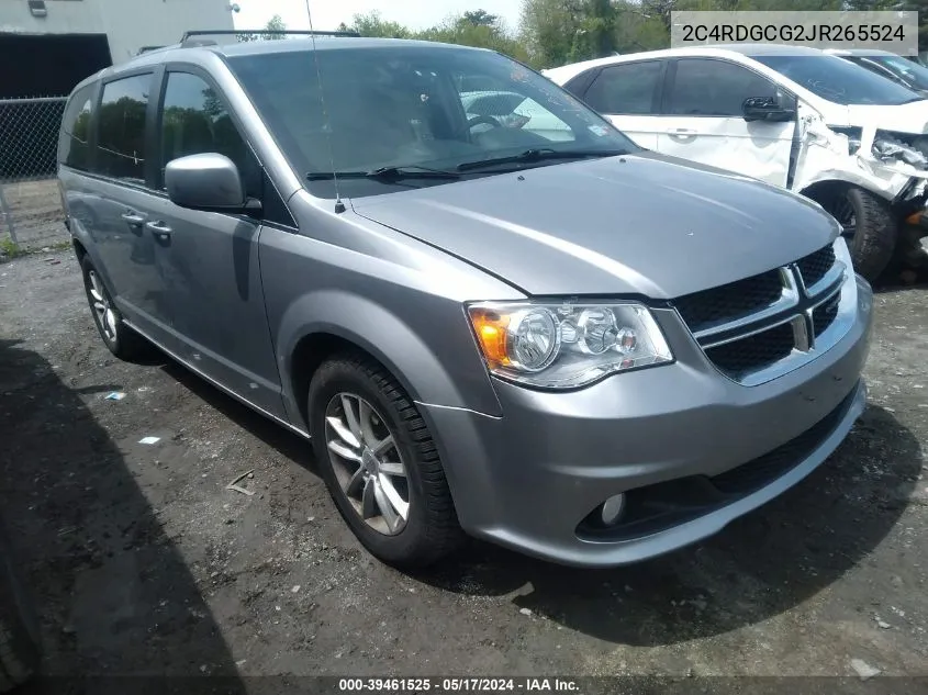 2C4RDGCG2JR265524 2018 Dodge Grand Caravan Sxt