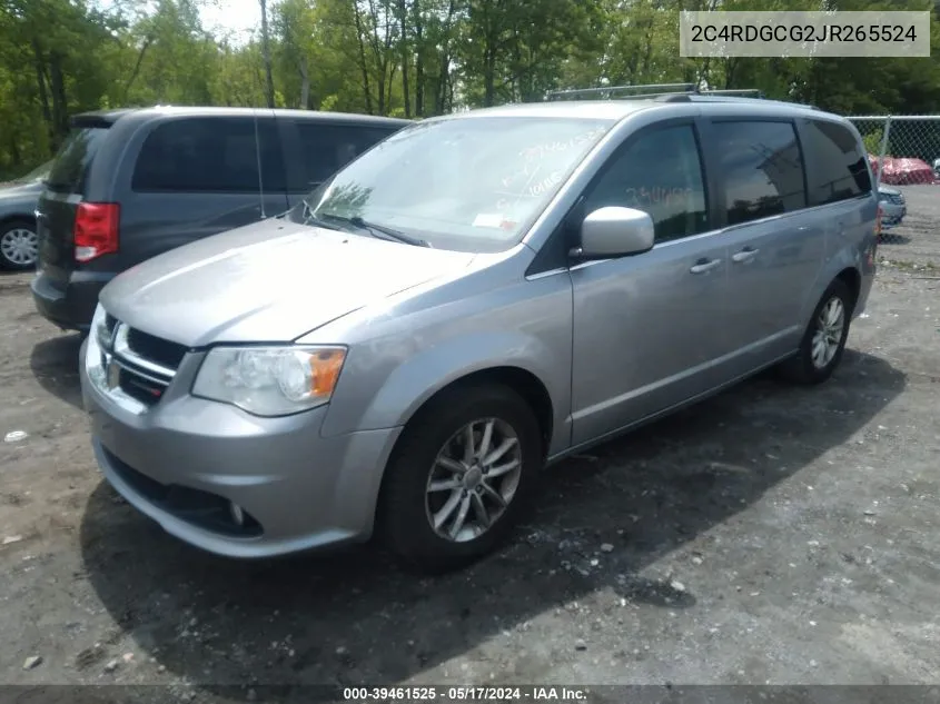 2C4RDGCG2JR265524 2018 Dodge Grand Caravan Sxt