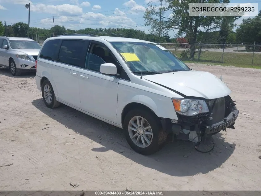 2018 Dodge Grand Caravan Sxt VIN: 2C4RDGCG0JR299235 Lot: 39494483