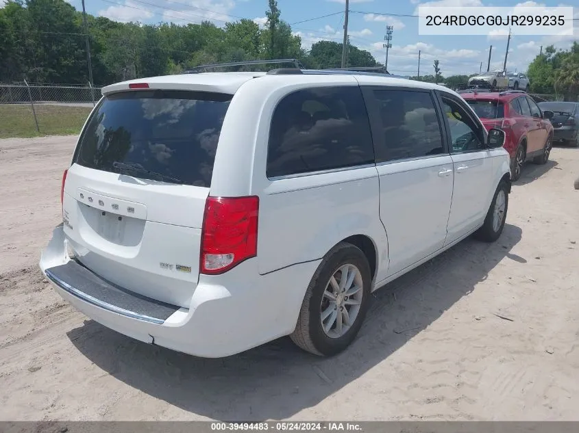 2018 Dodge Grand Caravan Sxt VIN: 2C4RDGCG0JR299235 Lot: 39494483