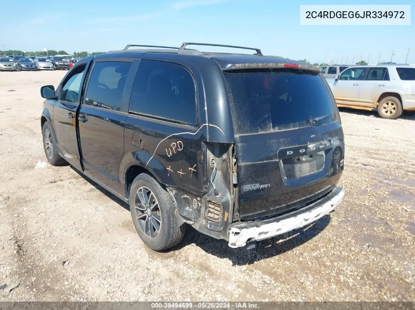 2C4RDGEG6JR334972 2018 Dodge Grand Caravan Gt