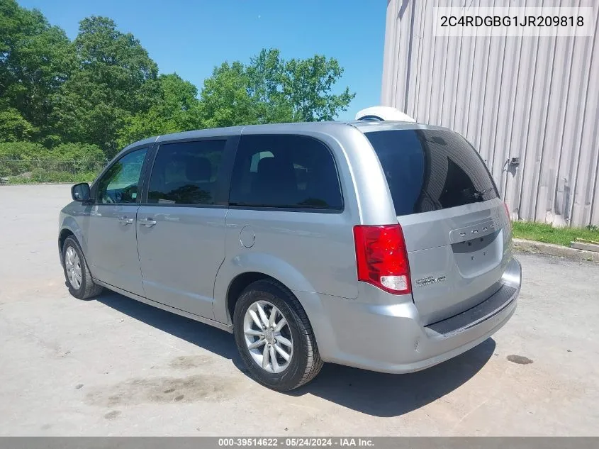 2C4RDGBG1JR209818 2018 Dodge Grand Caravan Se