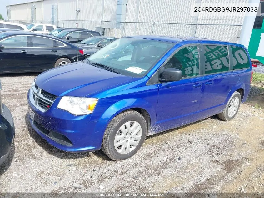 2C4RDGBG9JR297033 2018 Dodge Grand Caravan Se