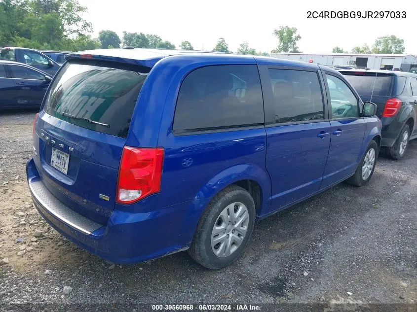 2C4RDGBG9JR297033 2018 Dodge Grand Caravan Se