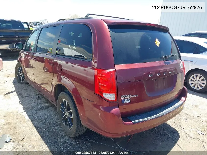 2C4RDGCG7JR162826 2018 Dodge Grand Caravan Sxt