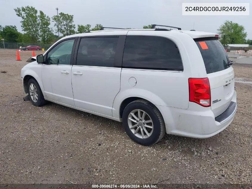 2018 Dodge Grand Caravan Sxt VIN: 2C4RDGCG0JR249256 Lot: 39586274