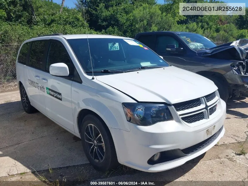 2018 Dodge Grand Caravan Gt VIN: 2C4RDGEG1JR255628 Lot: 39587601