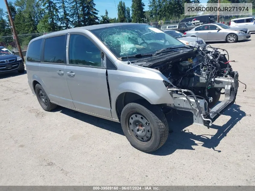 2C4RDGBG6JR271974 2018 Dodge Grand Caravan Se