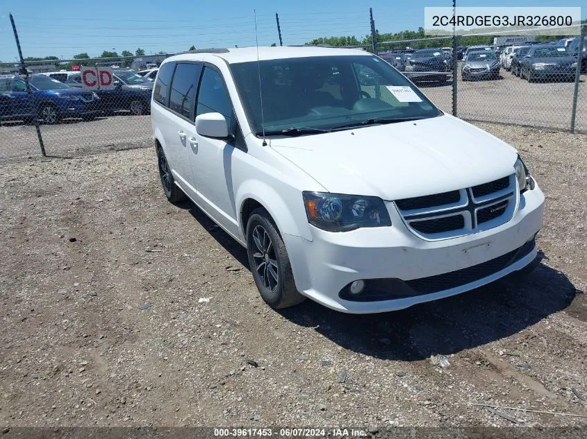 2C4RDGEG3JR326800 2018 Dodge Grand Caravan Gt