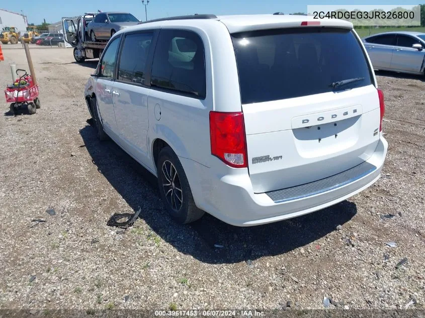 2C4RDGEG3JR326800 2018 Dodge Grand Caravan Gt