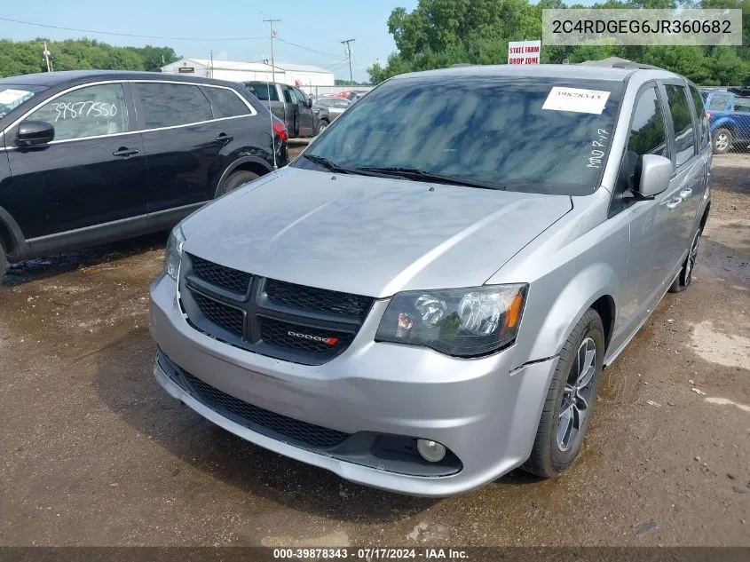 2C4RDGEG6JR360682 2018 Dodge Grand Caravan Gt