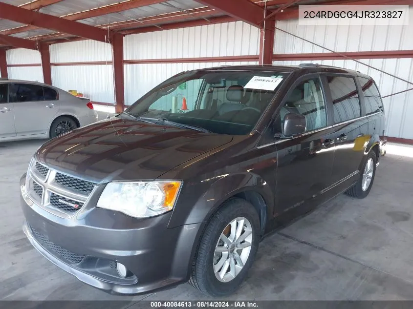 2C4RDGCG4JR323827 2018 Dodge Grand Caravan Sxt