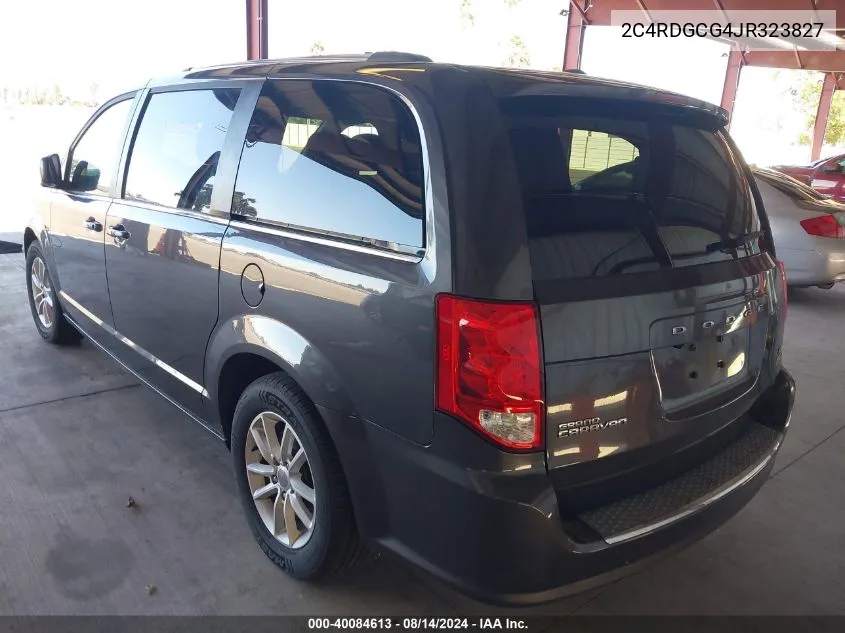 2C4RDGCG4JR323827 2018 Dodge Grand Caravan Sxt