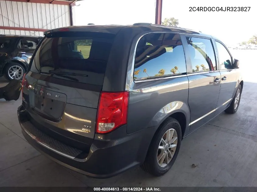 2C4RDGCG4JR323827 2018 Dodge Grand Caravan Sxt