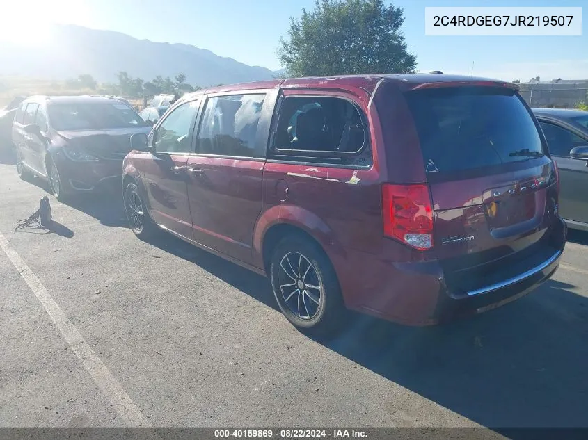 2C4RDGEG7JR219507 2018 Dodge Grand Caravan Gt