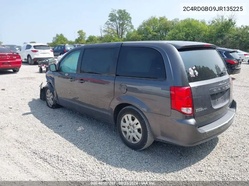 2C4RDGBG9JR135225 2018 Dodge Grand Caravan Se