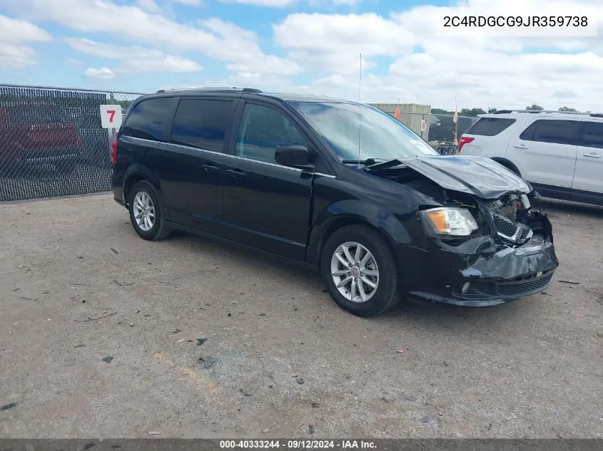 2C4RDGCG9JR359738 2018 Dodge Grand Caravan Sxt