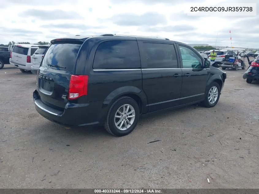 2C4RDGCG9JR359738 2018 Dodge Grand Caravan Sxt