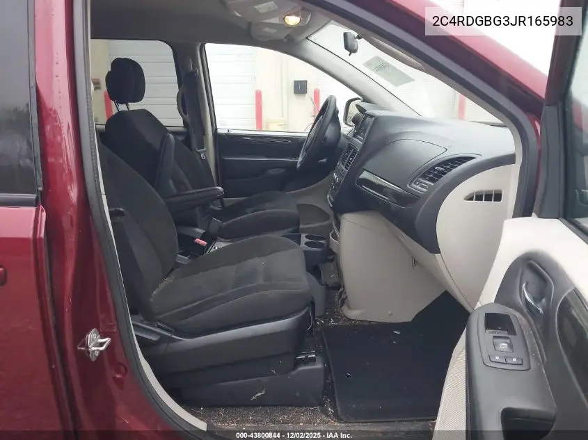 2C4RDGBG3JR165983 2018 Dodge Grand Caravan Se