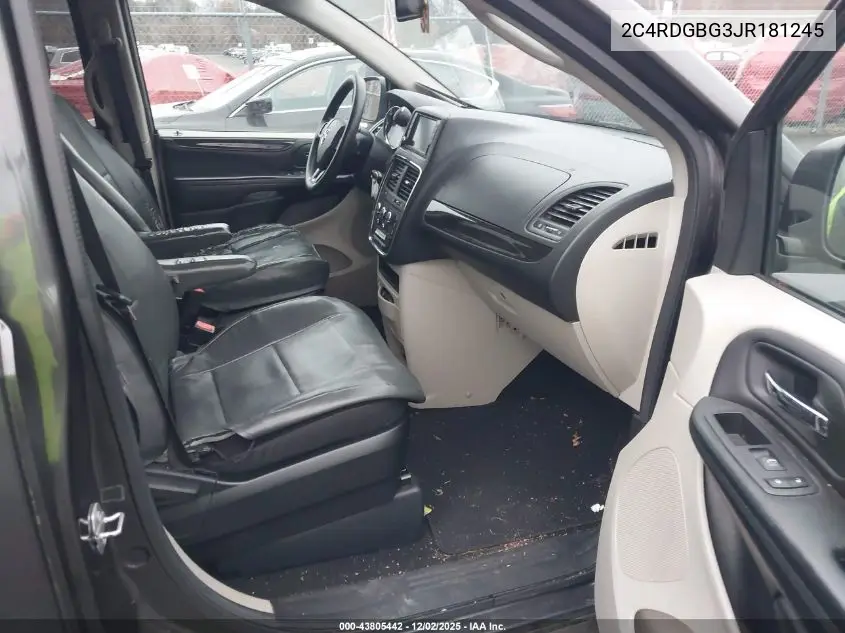 2C4RDGBG3JR181245 2018 Dodge Grand Caravan Se