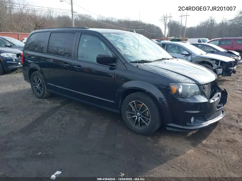 2C4RDGEG7JR201007 2018 Dodge Grand Caravan Gt