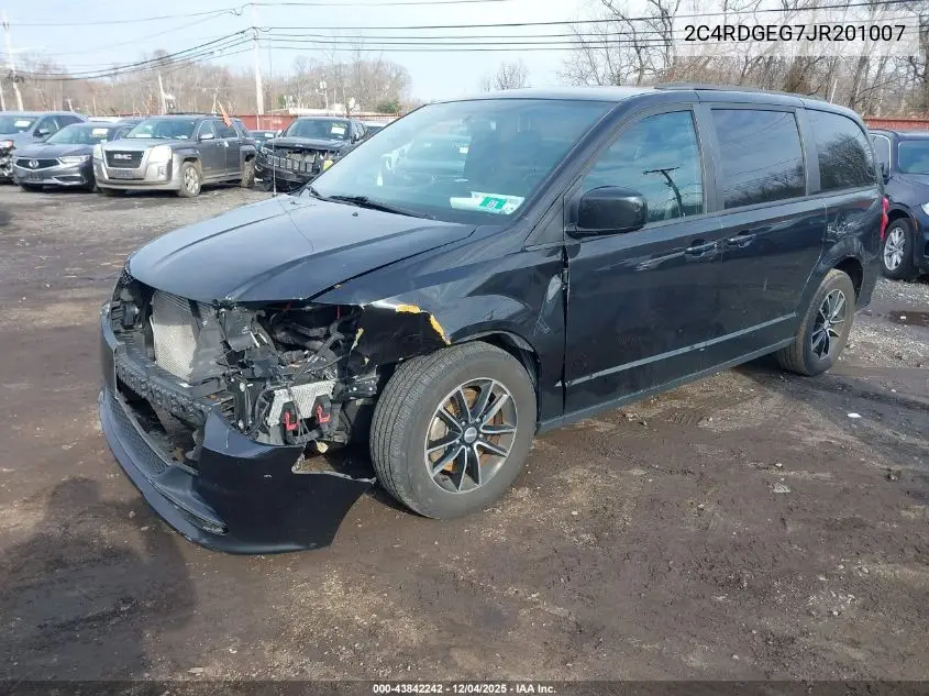 2C4RDGEG7JR201007 2018 Dodge Grand Caravan Gt