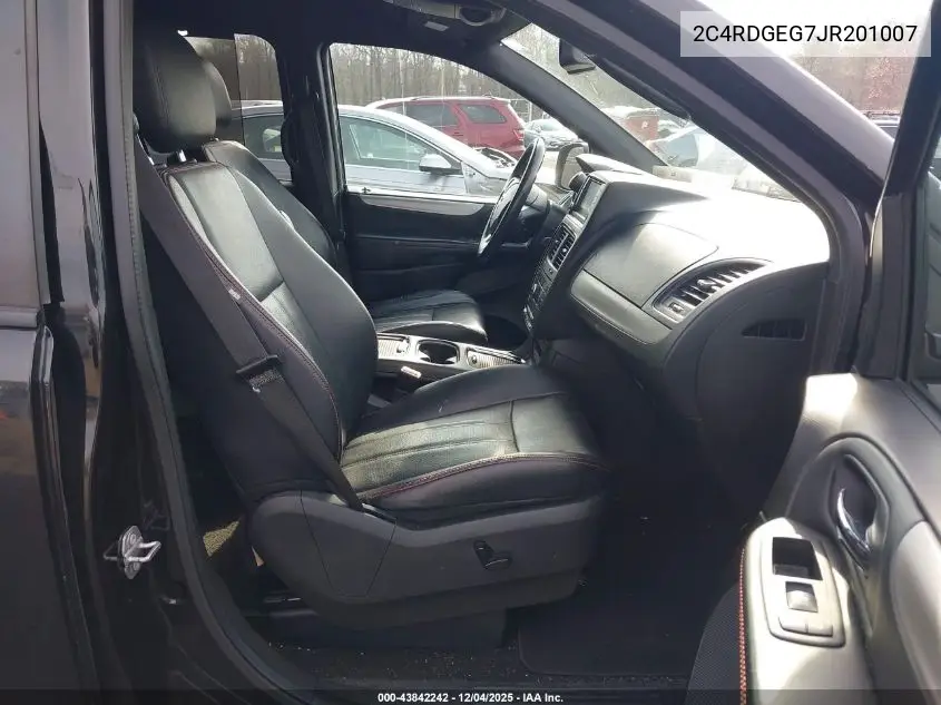 2C4RDGEG7JR201007 2018 Dodge Grand Caravan Gt