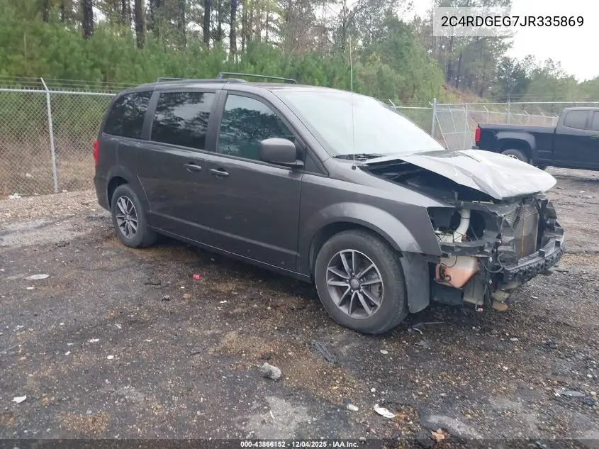 2C4RDGEG7JR335869 2018 Dodge Grand Caravan Gt