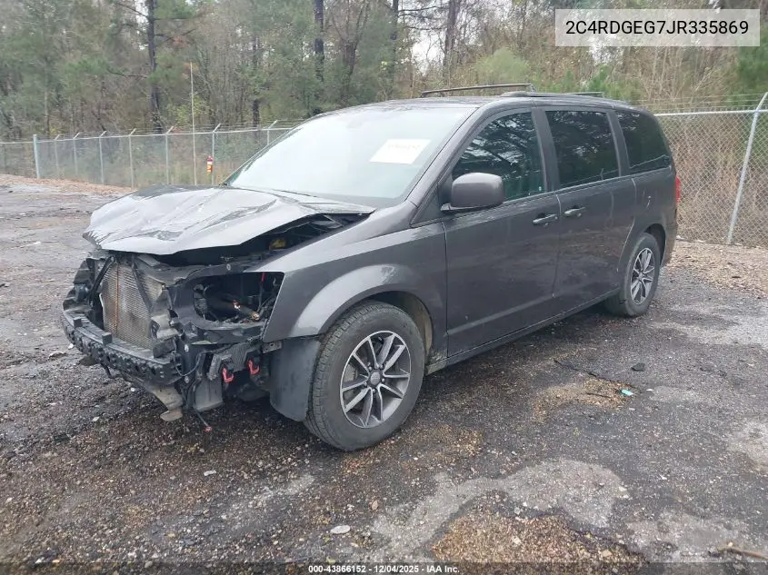 2C4RDGEG7JR335869 2018 Dodge Grand Caravan Gt