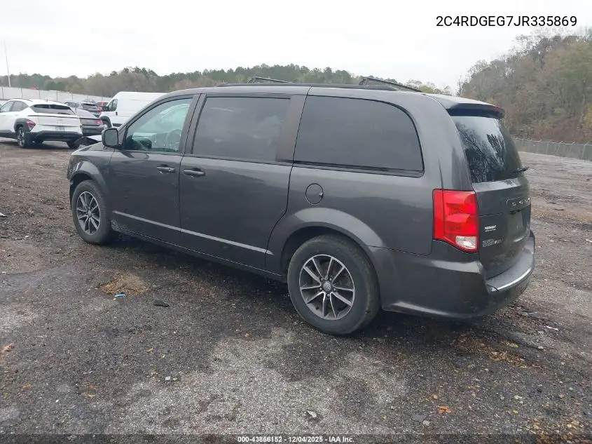 2C4RDGEG7JR335869 2018 Dodge Grand Caravan Gt
