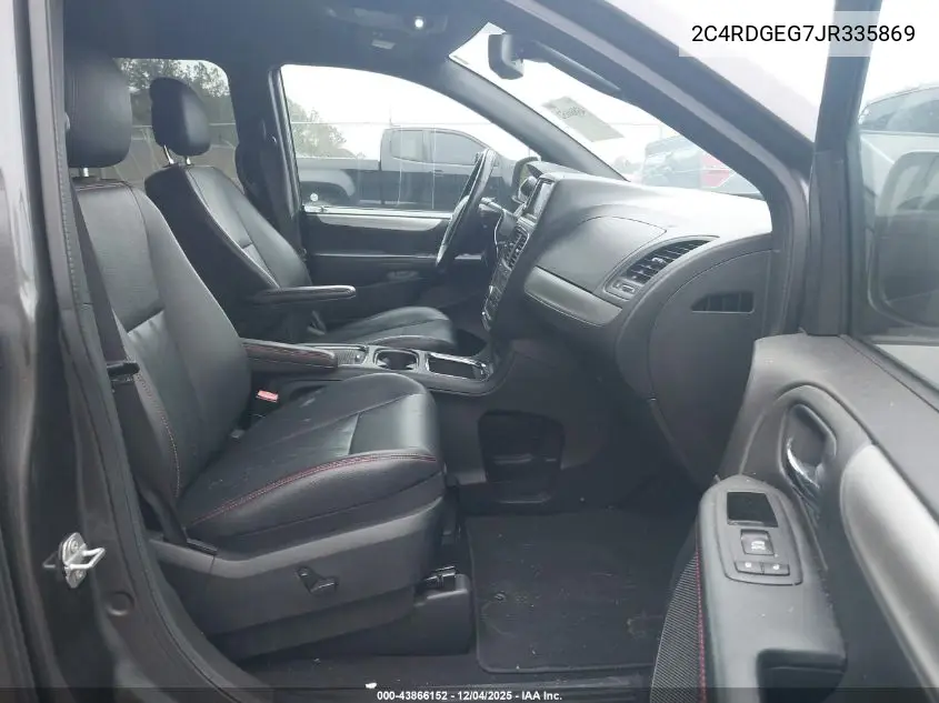 2C4RDGEG7JR335869 2018 Dodge Grand Caravan Gt