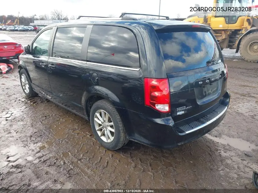 2C4RDGCG5JR283208 2018 Dodge Grand Caravan Sxt