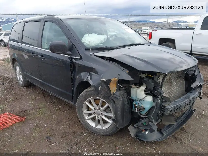 2C4RDGCGXJR283124 2018 Dodge Grand Caravan Sxt