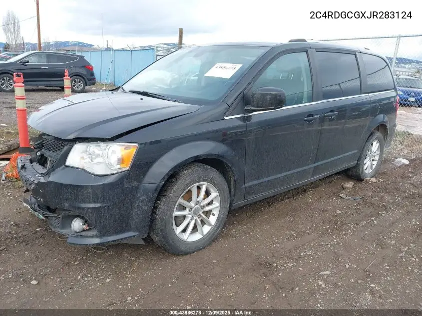 2C4RDGCGXJR283124 2018 Dodge Grand Caravan Sxt