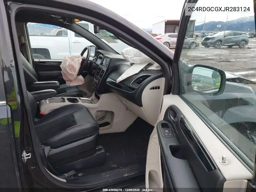 2C4RDGCGXJR283124 2018 Dodge Grand Caravan Sxt