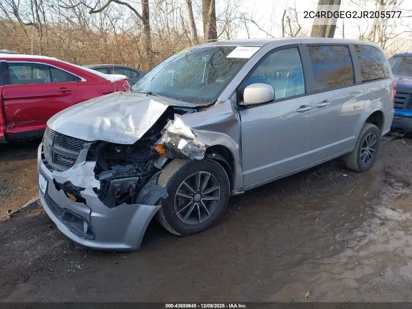 2C4RDGEG2JR205577 2018 Dodge Grand Caravan Gt