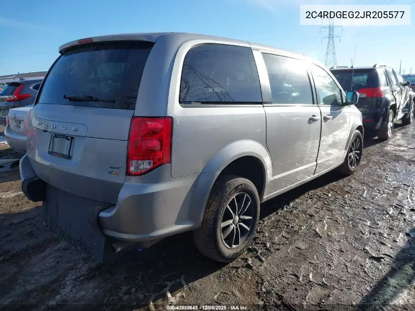 2C4RDGEG2JR205577 2018 Dodge Grand Caravan Gt