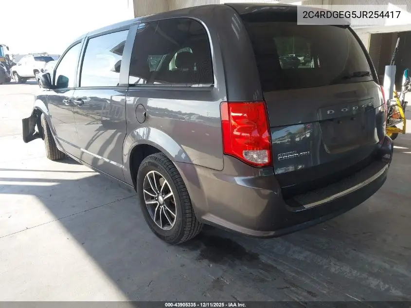 2C4RDGEG5JR254417 2018 Dodge Grand Caravan Gt