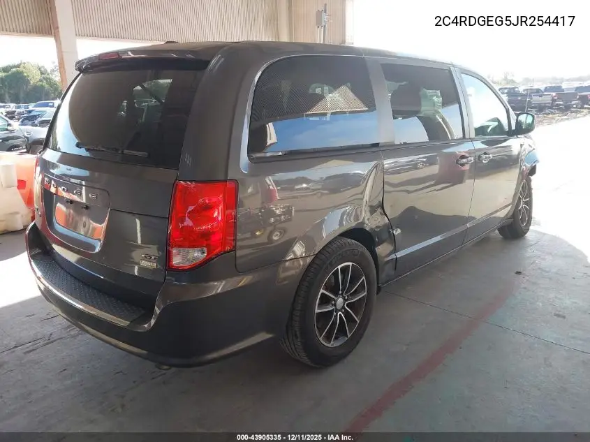 2C4RDGEG5JR254417 2018 Dodge Grand Caravan Gt