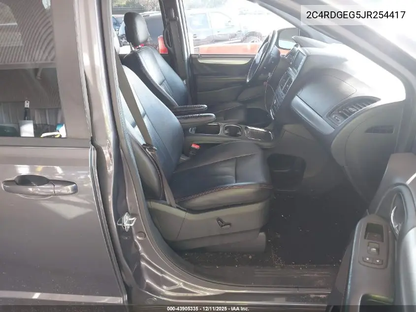 2C4RDGEG5JR254417 2018 Dodge Grand Caravan Gt