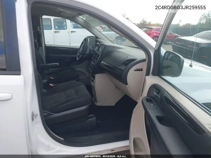 2C4RDGBG3JR259555 2018 Dodge Grand Caravan Se
