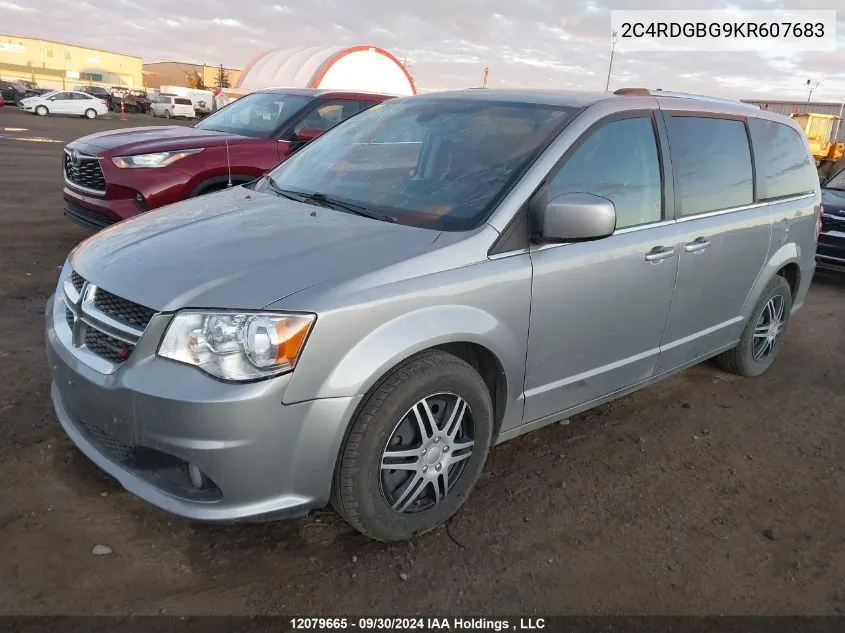 2C4RDGBG9KR607683 2019 Dodge Grand Caravan Se