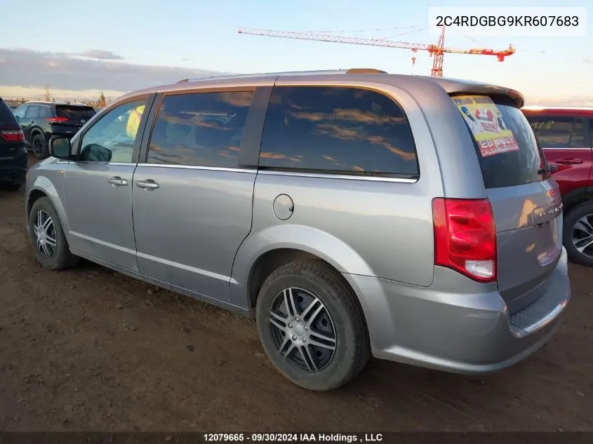 2C4RDGBG9KR607683 2019 Dodge Grand Caravan Se