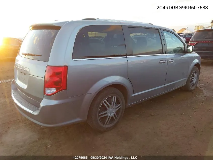 2C4RDGBG9KR607683 2019 Dodge Grand Caravan Se