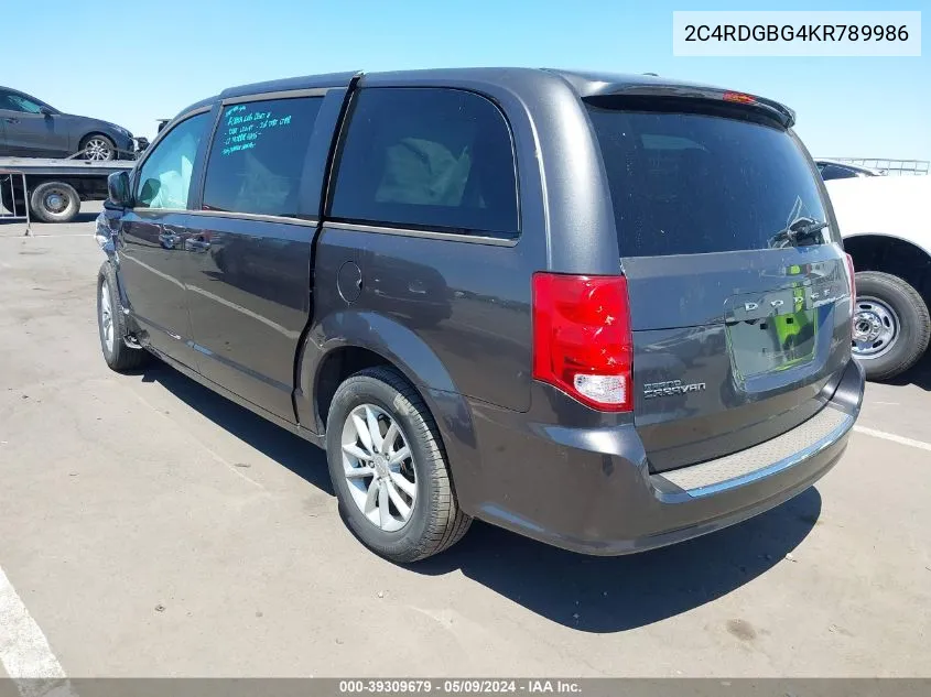 2C4RDGBG4KR789986 2019 Dodge Grand Caravan Se 35Th Anniversary Edition