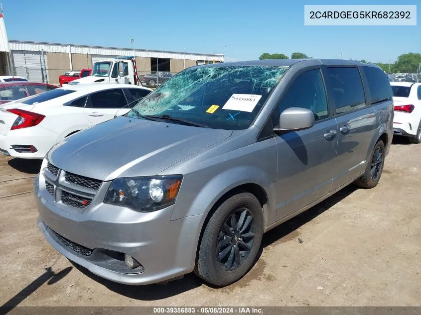 2C4RDGEG5KR682392 2019 Dodge Grand Caravan Gt